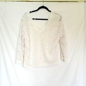 Ambiance lace blouse junior 3xl